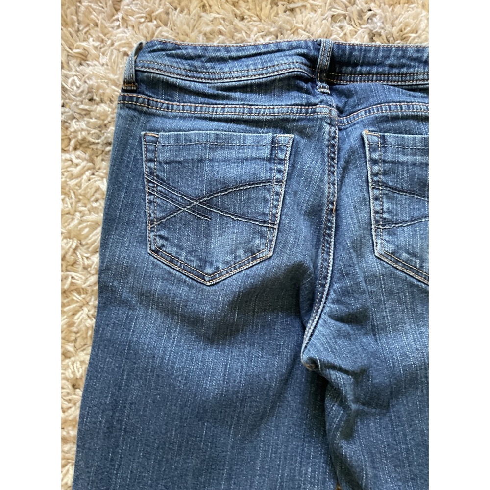 Aeropostale Chelsea Bootcut Jeans Womens 2 Regular Medium Wash Denim Blue 1935 - Picture 8 of 11